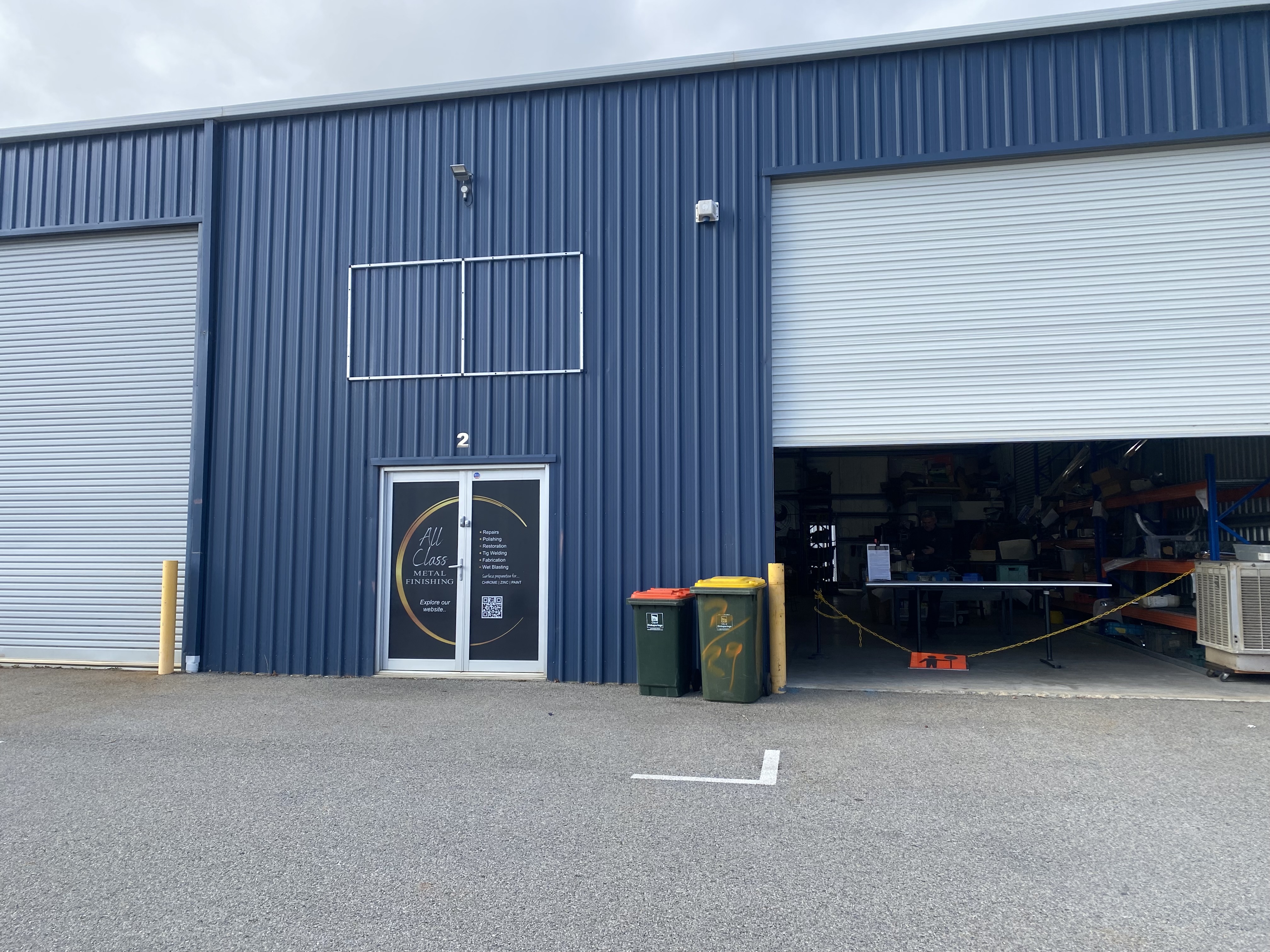 All Class Metal Finishing workshop exterior